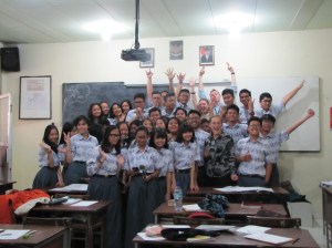 Almost all of the meetings were useful, and it was also helpful that we were able to do two sample lessons at a local school. The kids were good sports about being our guinea pigs in the classroom. 