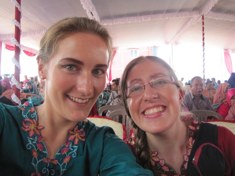 Caitlin and I are the only bules for perhaps at least a 50 km radius. As such, we attract quite a bit of attention.