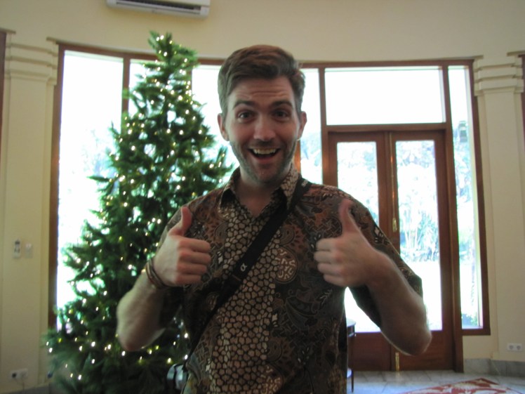 Tim, a Fulbright researcher in Bandung, was the esteemed photographer for our family photos. Thanks, Tim. 