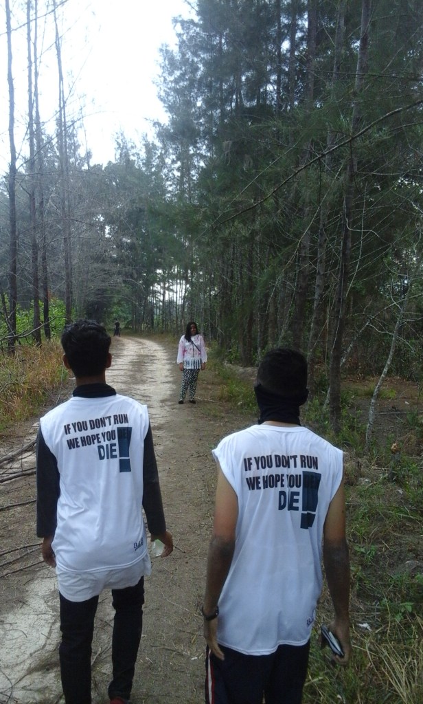 The Zombie Run went above whatever expectations I had. There were plenty of zombies on the route, and a few got some good screams out of me.