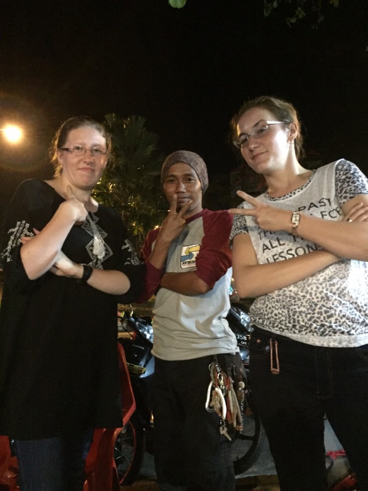 Nabe, the fearless leader of KOPAL, who is also apparently a certified diver.