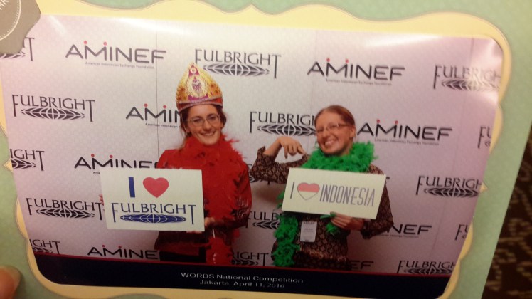 Feelin' all the Fulbright and AMINEF love. Like a boss.