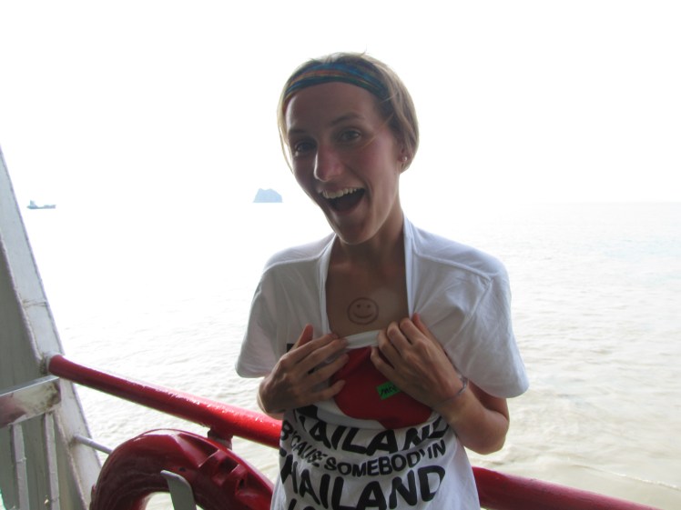 This photo is shortly after I got a henna tattoo. My poor parents believed me 100% for over a month that it was real though. Click the link above to read how I persuaded them.