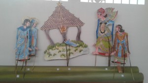 This wayang kulit set is the only photo I have from Day 2. Look closely and you'll see that it is a nativity scene. Just in time for the holidays!